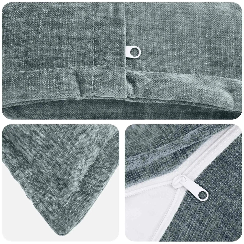 Federa HEERLEN Azzurro 40 x 145 cm Tessuto Chenille 908925