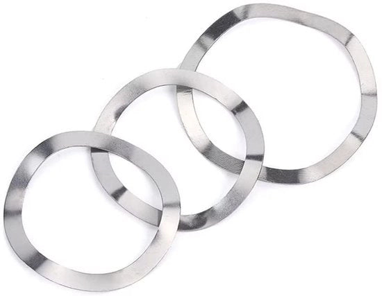 Componenti di compressione in acciaio inossidabile - Dischi di golf - Dischi di sospensione - Anelli di chiusura - Dischi di bloccaggio - 10 pezzi M41x51x0,5mm