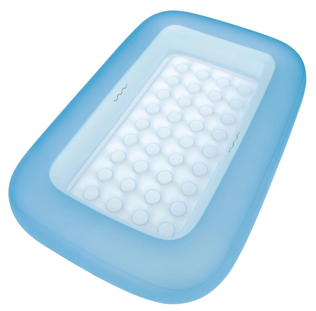 Bestway 51115 Piscina Gonfiabile Rettangolare per Bambini 165x104x25 cm Fondo Gonfiabile 102 L colore Assortito