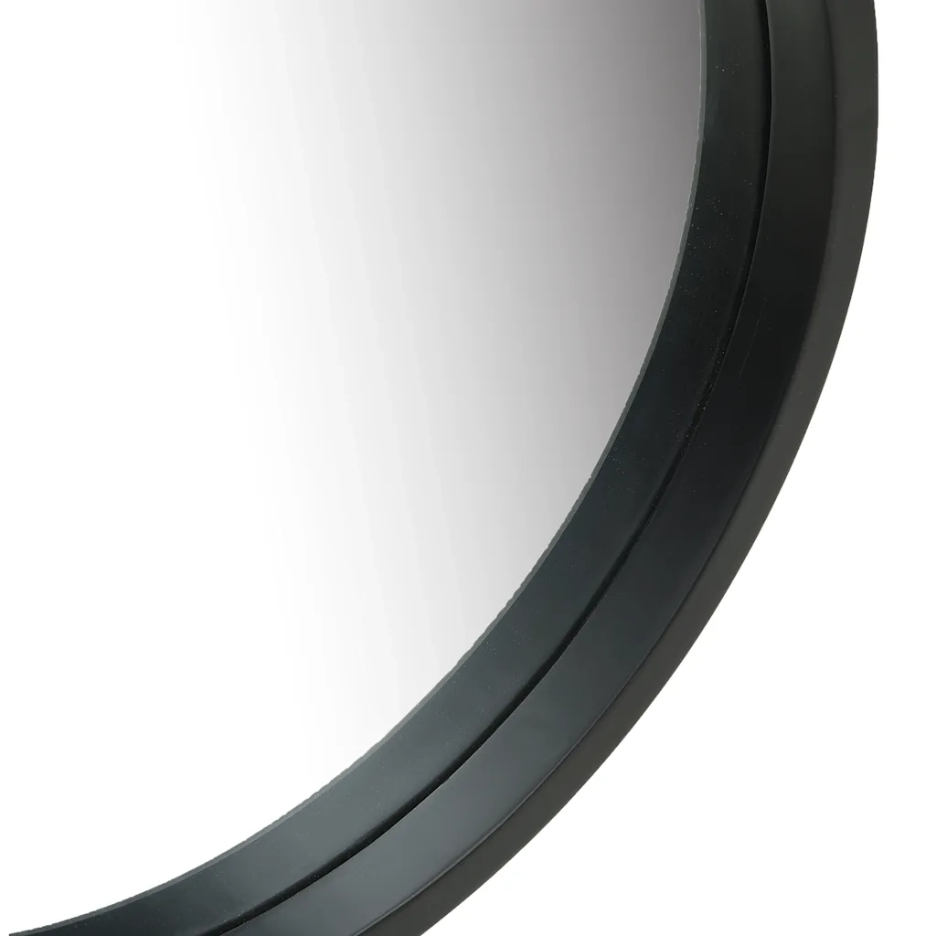 Specchio da Parete | Specchio decorativo con Cinghia 40 cm Nero