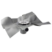Pozzetto sifonato in ABS con griglia inox e foglio in PVC per impermeabilizzazione modello Gully TEA
