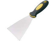 SPATOLE CON MANICO BI-MATERIAL INOX- - mm.70 - 12 pezzi ALTE