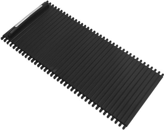 Contenitore per bicchieri funzionale sostitutivo - Pannello portaoggetti - Schermo scorrevole - Nero - Compatibile con Legacy OE 66155AG100JC - Materiale resistente - Contenitore per bevande