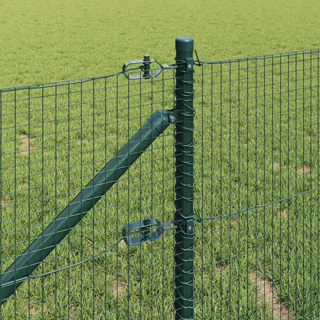 Palo della recinzione Verde 25 x 0,8 m (rete 19 x 19 mm)