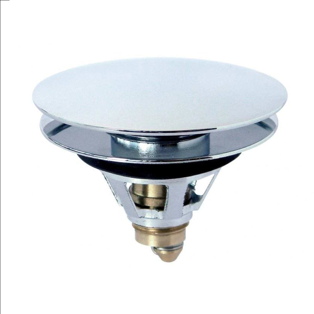 Piletta tappo click clack universale cromata lavabo
