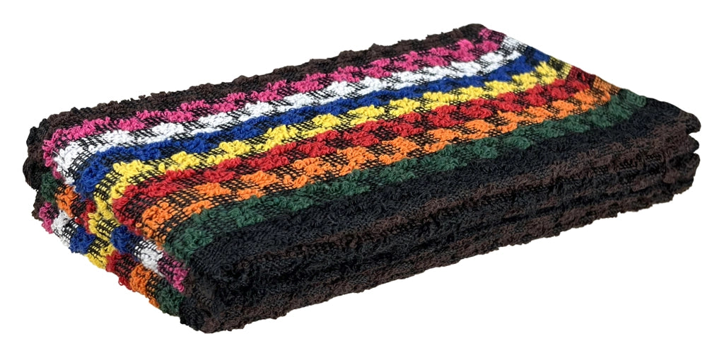 Set Strofinacci Cucina Confezione Da 3/9/18/30 Pezzi In Cotone Multicolore 45 x 65 Cm Canovacci Asciugamani Assorbenti Riutilizzabili Lavabili In Lavatrice 