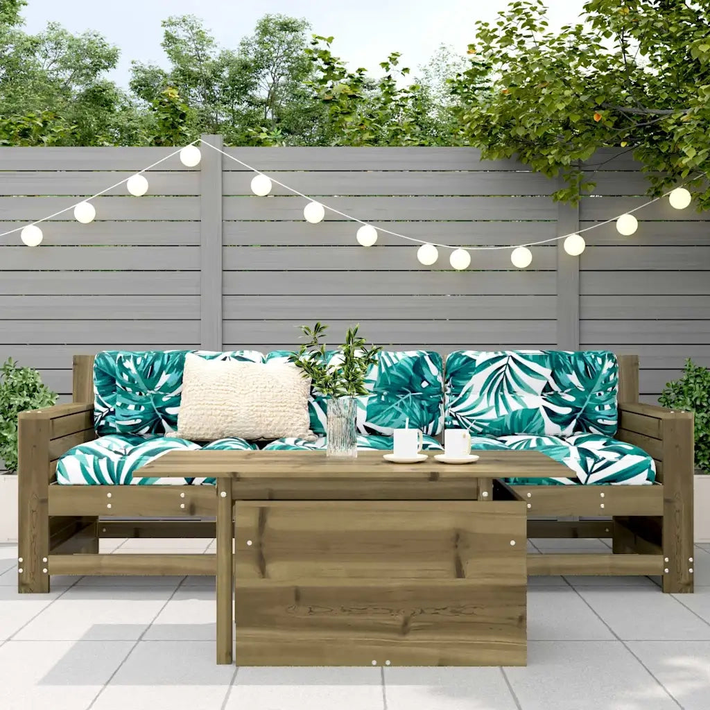 Tavolo da Giardino 100x50x75 cm in Legno Impregnato di Pino 844912