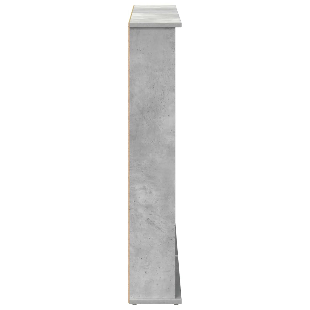 Mobile per CD 2 pz Grigio Cemento 60 x 17 x 92 cm 8012737