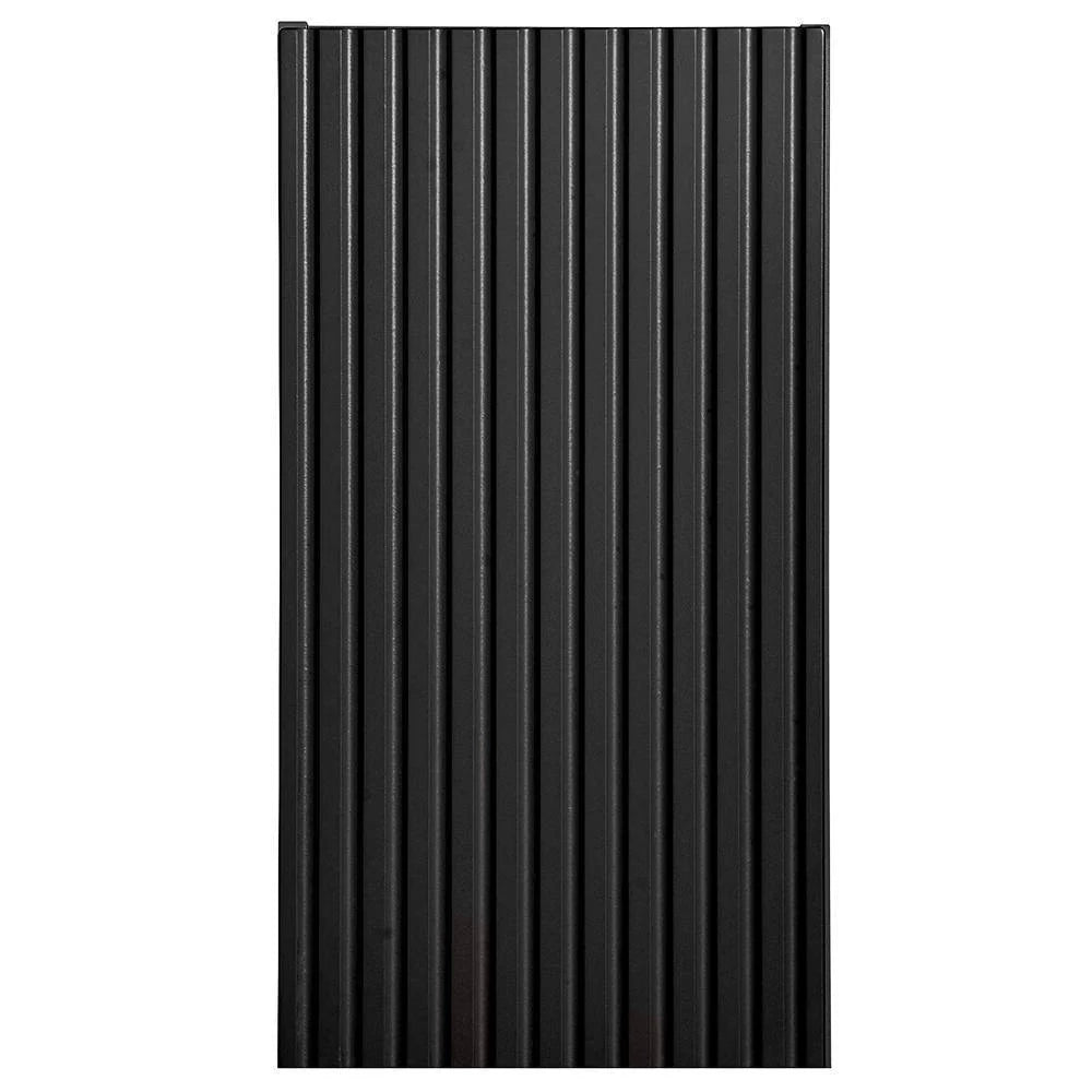 Mobiletto/scaffale da parete per bagno 30 x 57 x 19 cm nero 03_0008897