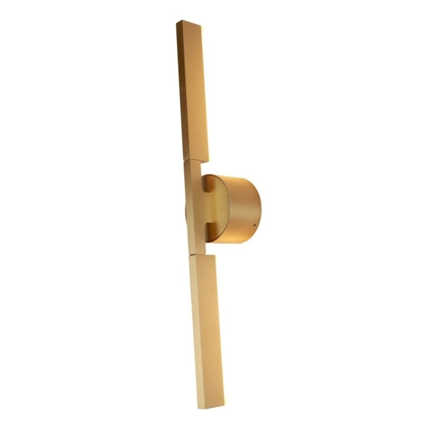 Applique moderna oro doppia barra LED 10W MERANO Maxlight