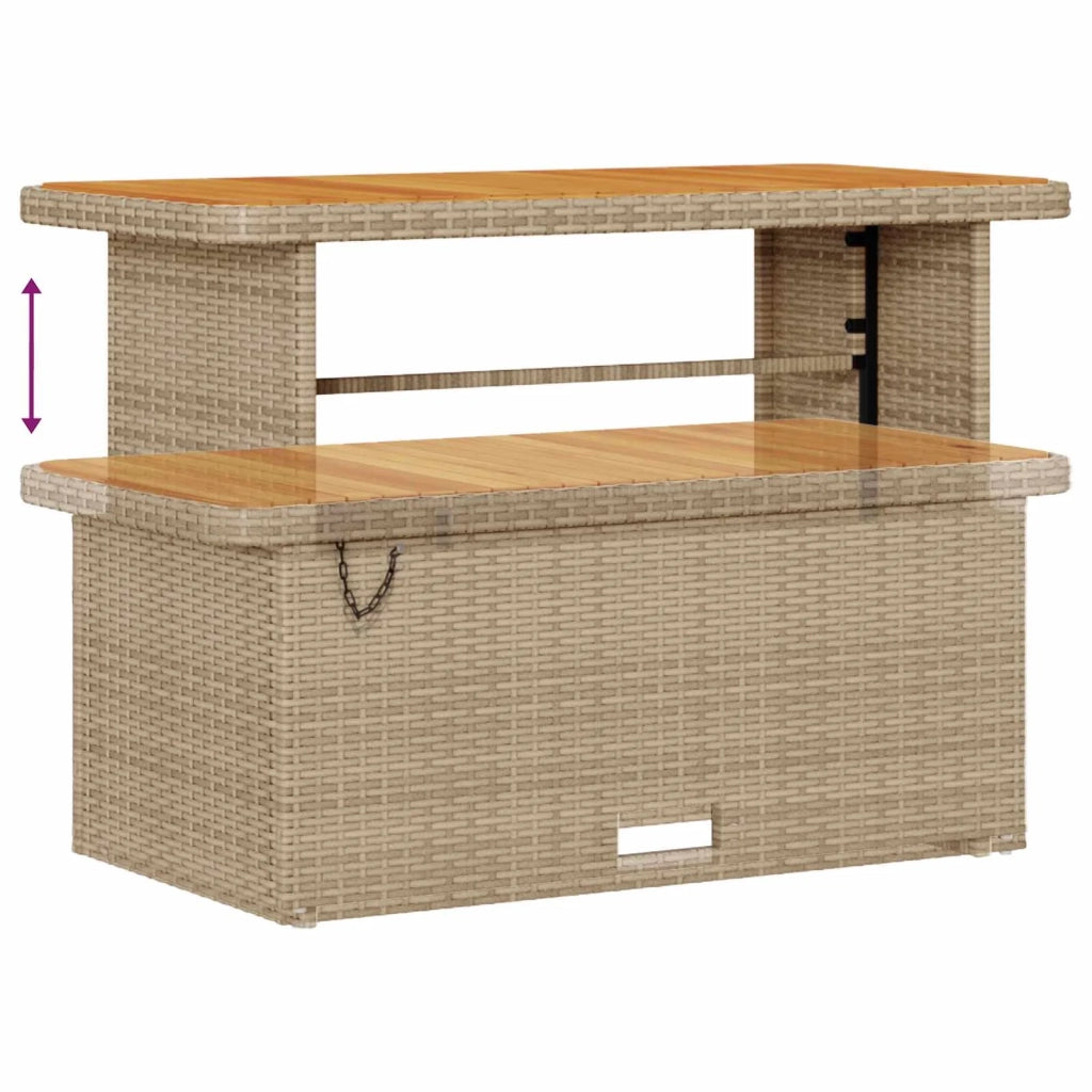 Set Divano da Giardino 13 pcs Beige polyrattan 3362961