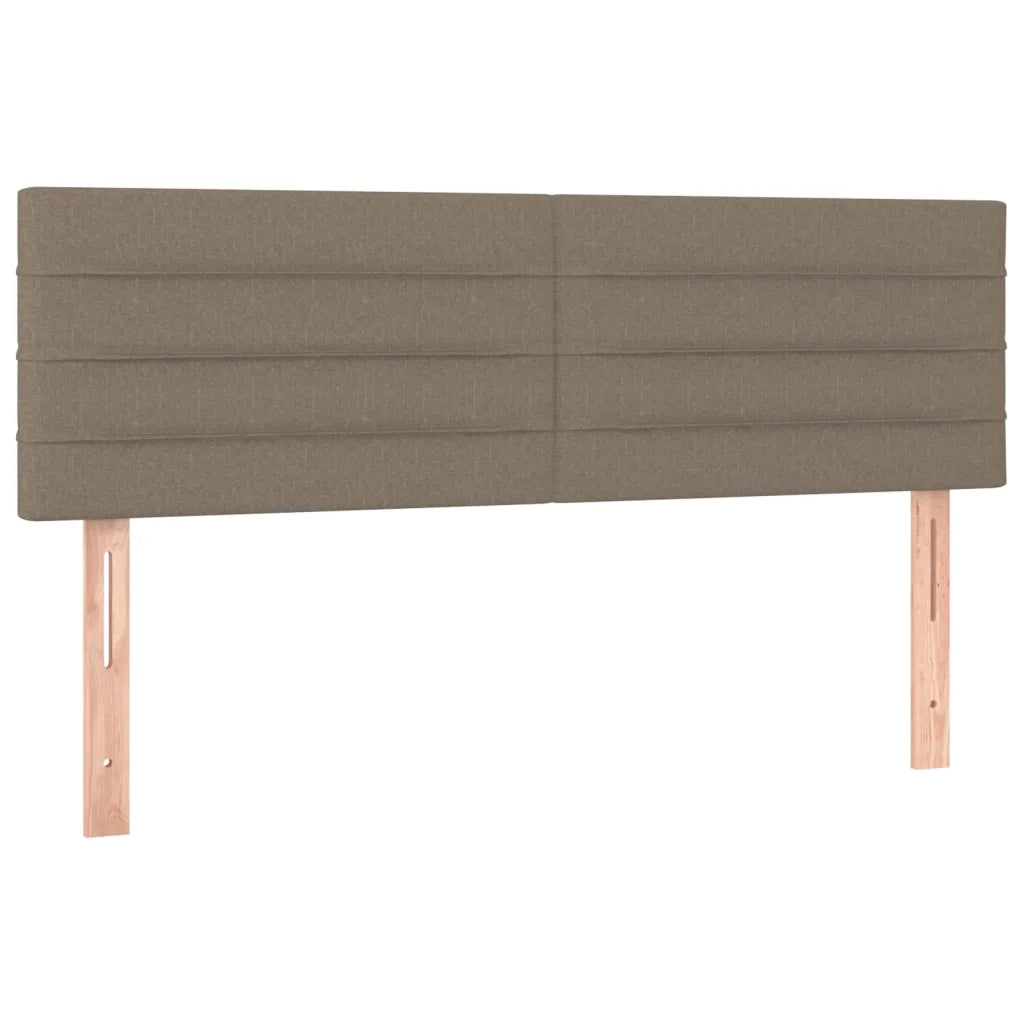 Giroletto a Molle con Materasso Tortora 140x200 cm in Tessuto 3129797