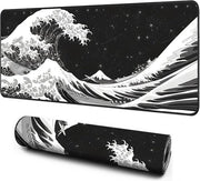 Muismat per Gamer XXL 800x300 mm con Base Antiscivolo in Gomma e Design Stilizzato