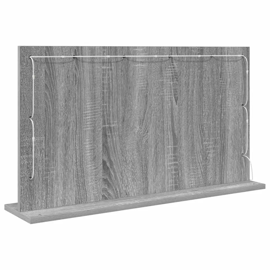 Specchio da Vanit¨¤-Specchio da Trucco Grigio Sonoma 80 x 45 x 18 cm