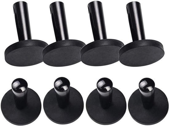 Ore per quadri - Appoggio per quadri - Supporte per quadri a doppia faccia - Adatto per dipinti, foto, specchi - Bianco - Incluso materiale di fissaggio.
