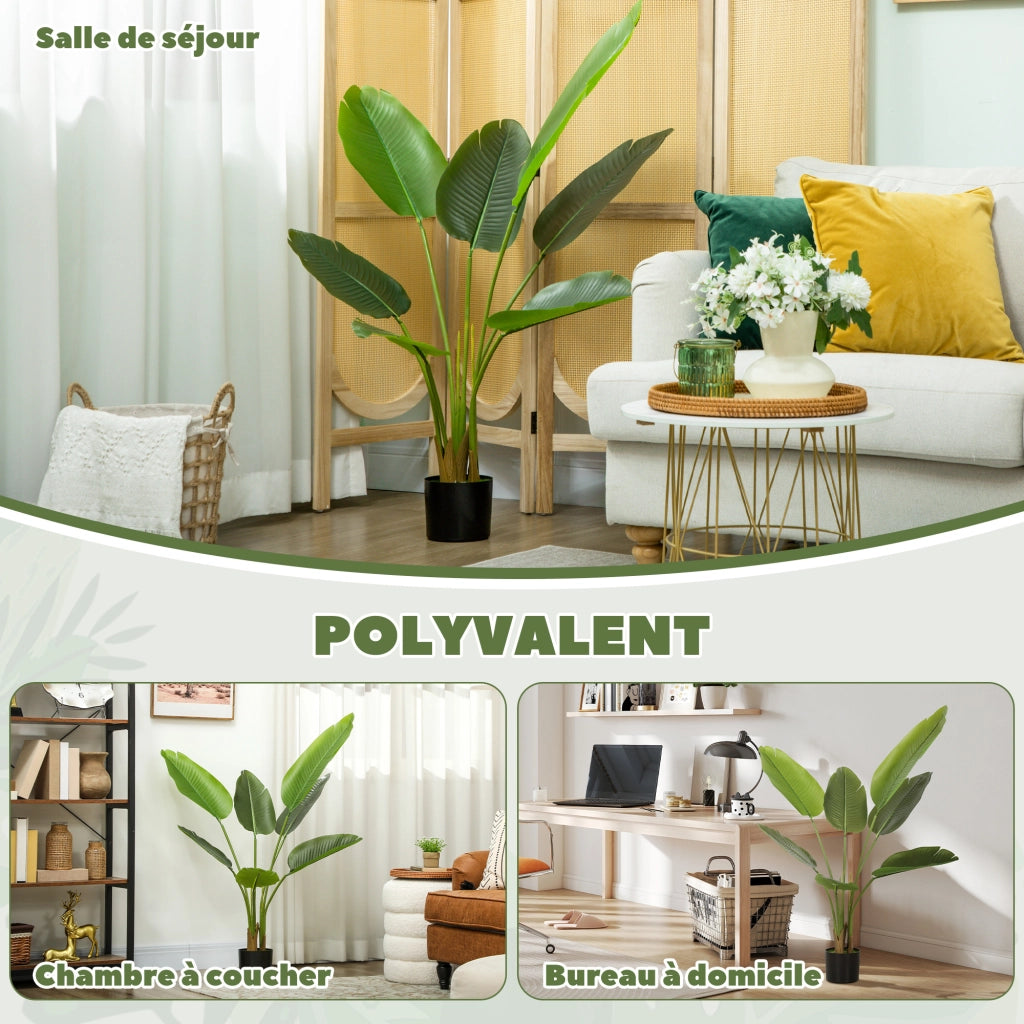 Albero Artificiale con Vaso ¨C Minimal ¨C Verde 109 cm