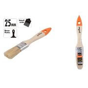 Trade Shop - Pennello Piatto Da 1" 25 Mm Pennellessa Per Pittura Verniciare Dipingere 90261 -