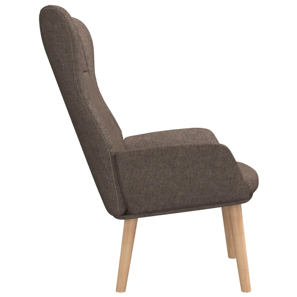 Sedia Relax Tortora in Tessuto 341403