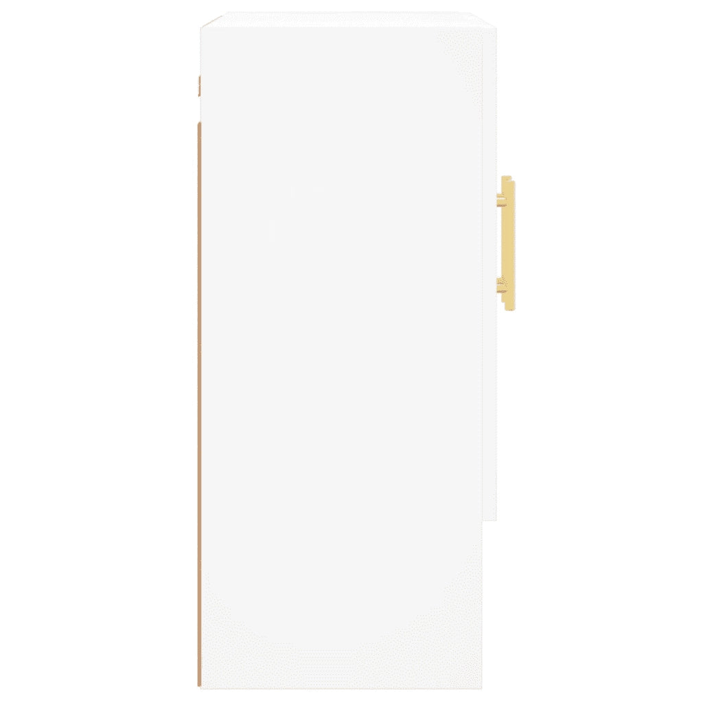 Armadietto a Muro Bianco 60x31x70 cm in Legno Multistrato 829892