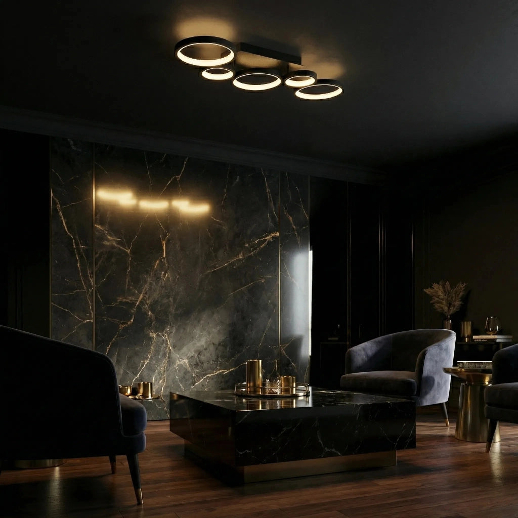 Lampada Da Soffitto Led App1913-c Black