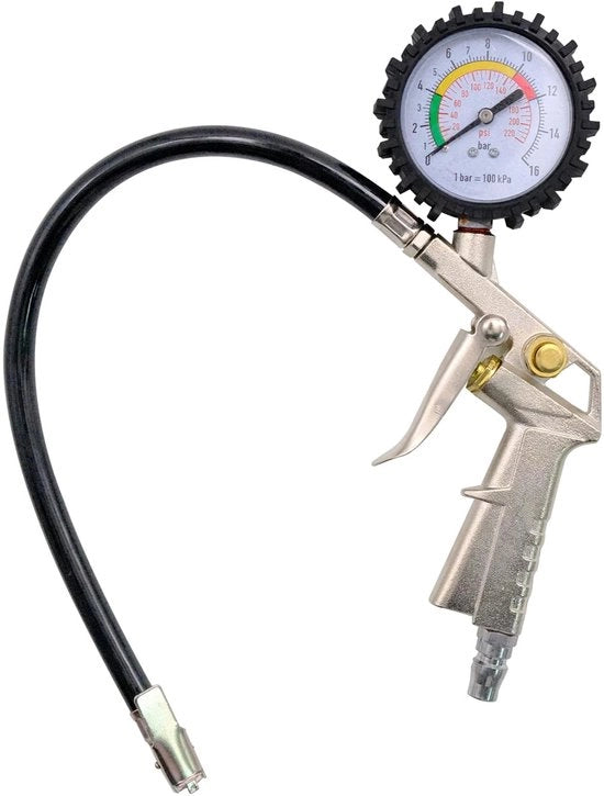 Misuratore di pressione pneumatici multifunzionale