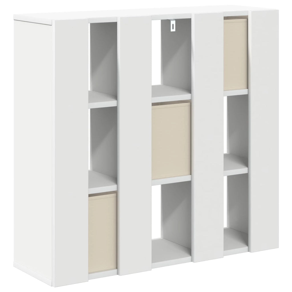 Credenza | Madia | Buffet da pranzo | Armadio da pranzo con cassetto Bianco 73,5 x 24 x 69,5 cm