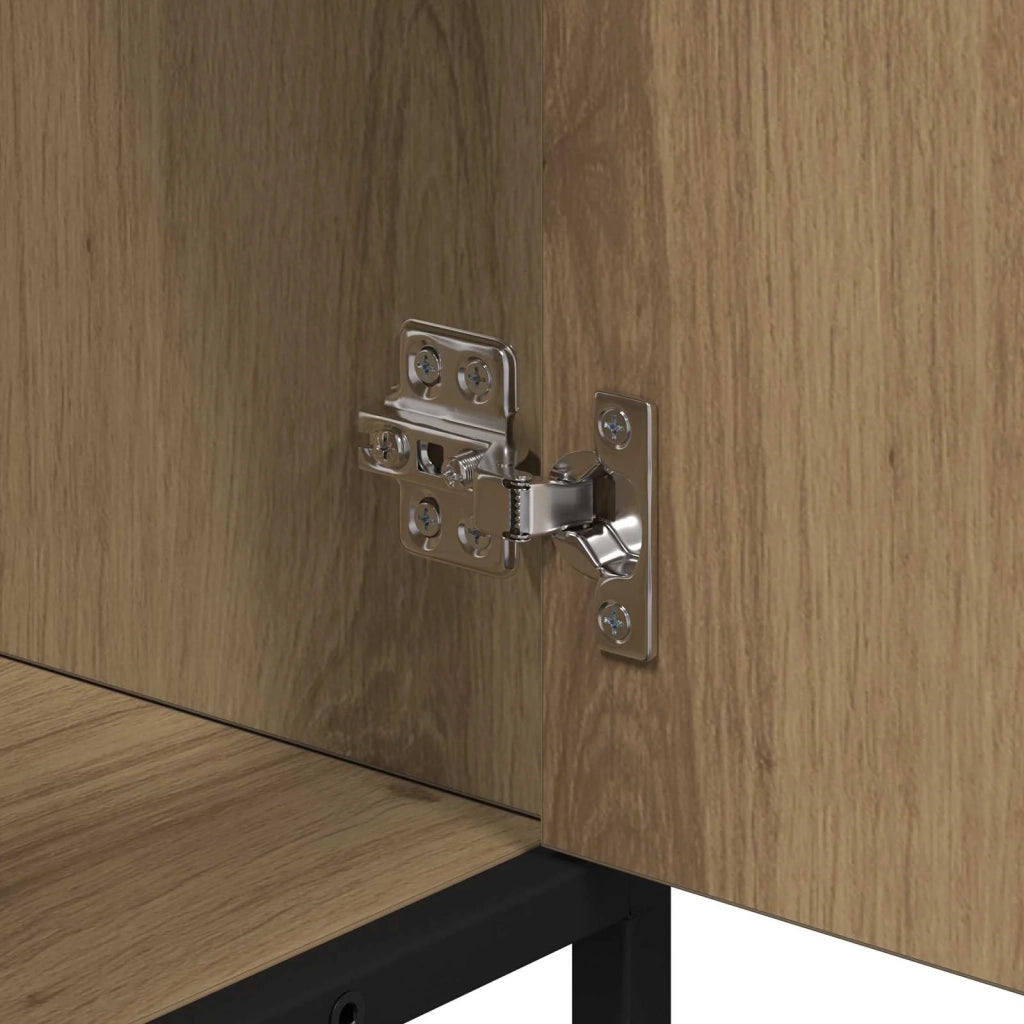 Mobile da Bagno con porta Rovere artigianale 65 x 33 x 60 cm 883635
