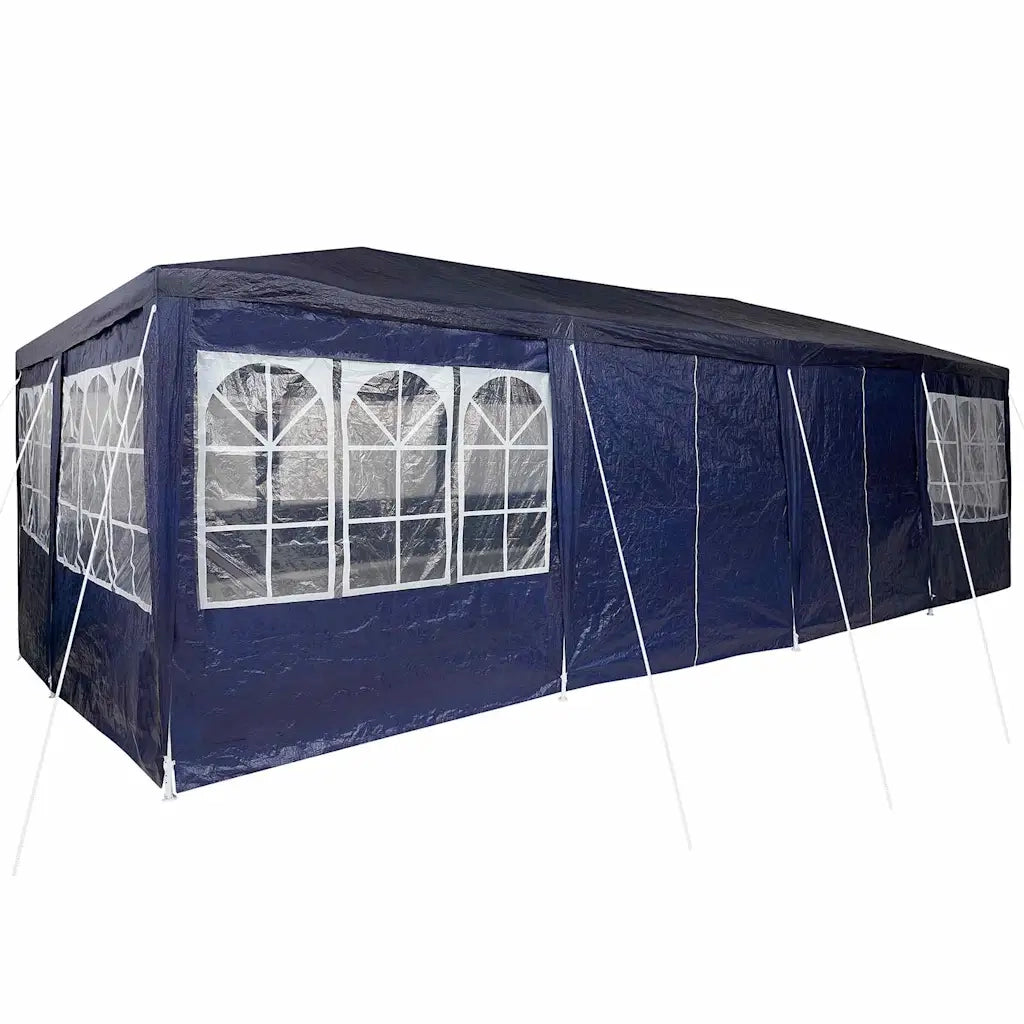 Tenda Party Blu 800 x 400 x 266 cm Polietilene 42003442