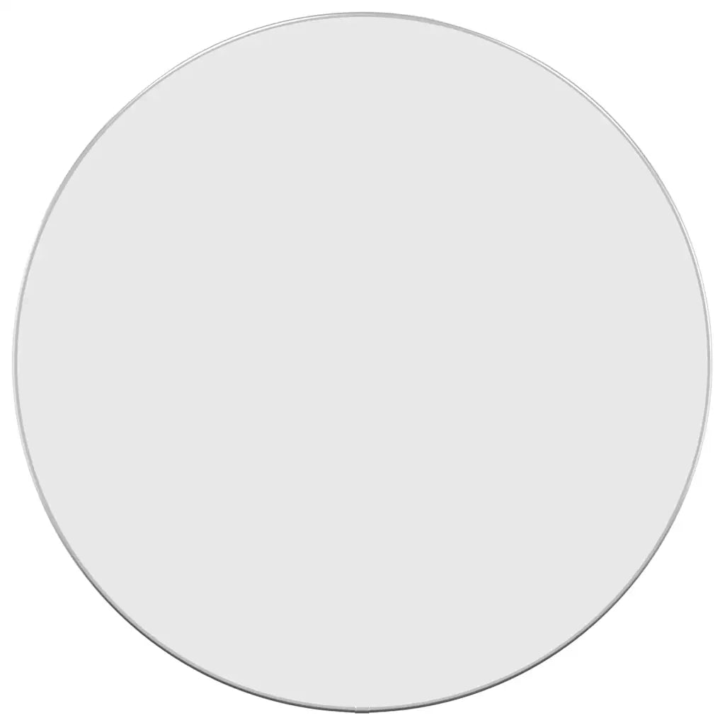 Specchio da Parete Argento Ø 60 cm Rotondo 348177