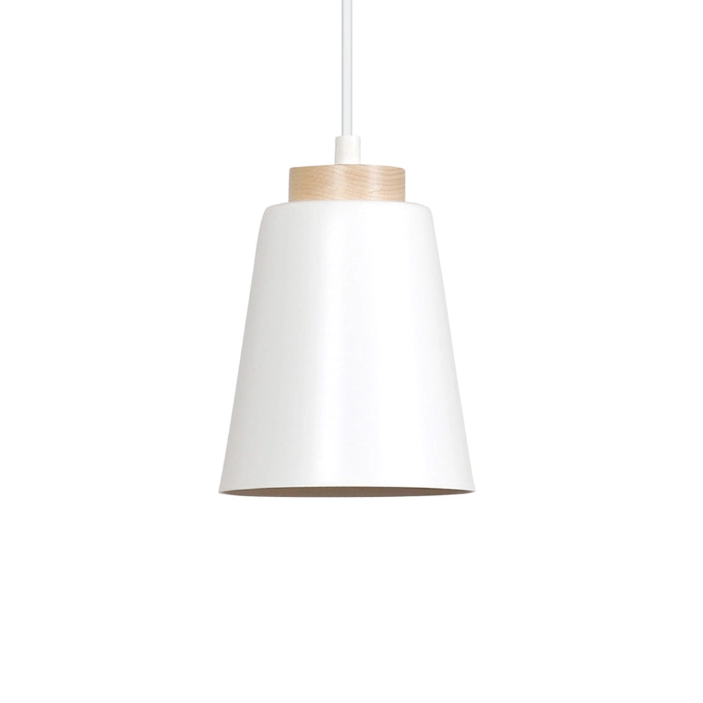 Lampada a sospensione Emibig Bolero bianca E27 Ø14cm
