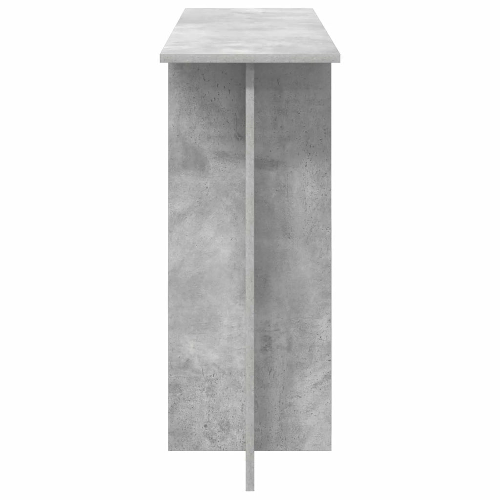 Tavolo consolle Grigio Cemento 100 x 30 x 75 cm 8001170