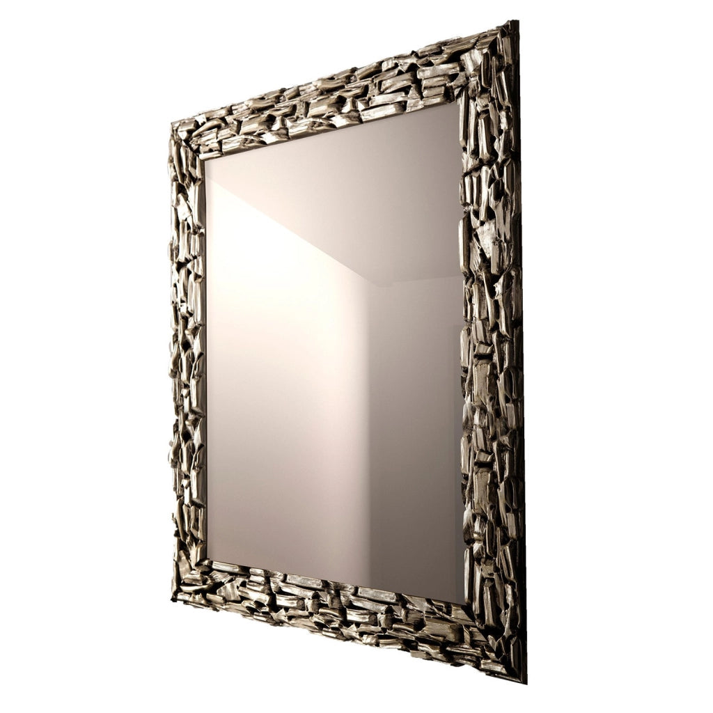 Specchio da parete VIENNA argento
