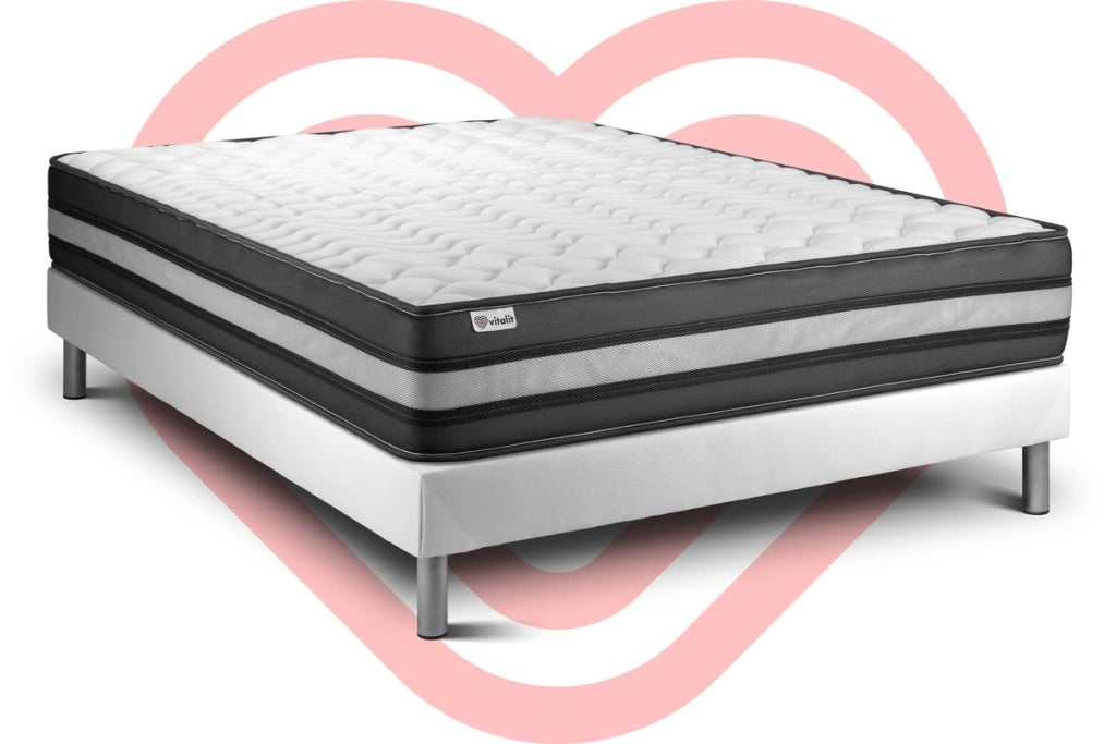 Set materasso e base 140x200 cm - Vital Power Zen