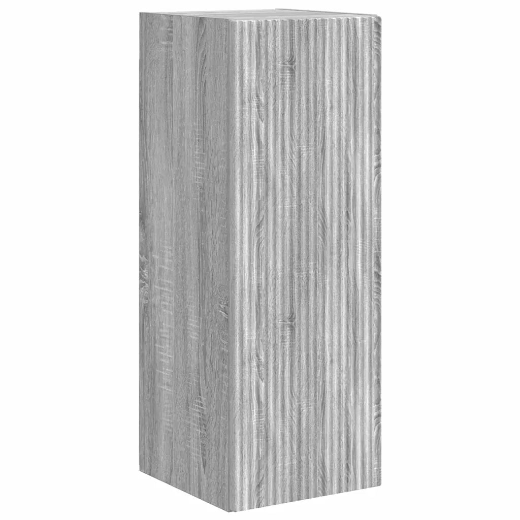 Mobile TV da parete Grigio Sonoma 30 x 31 x 80 cm 892301