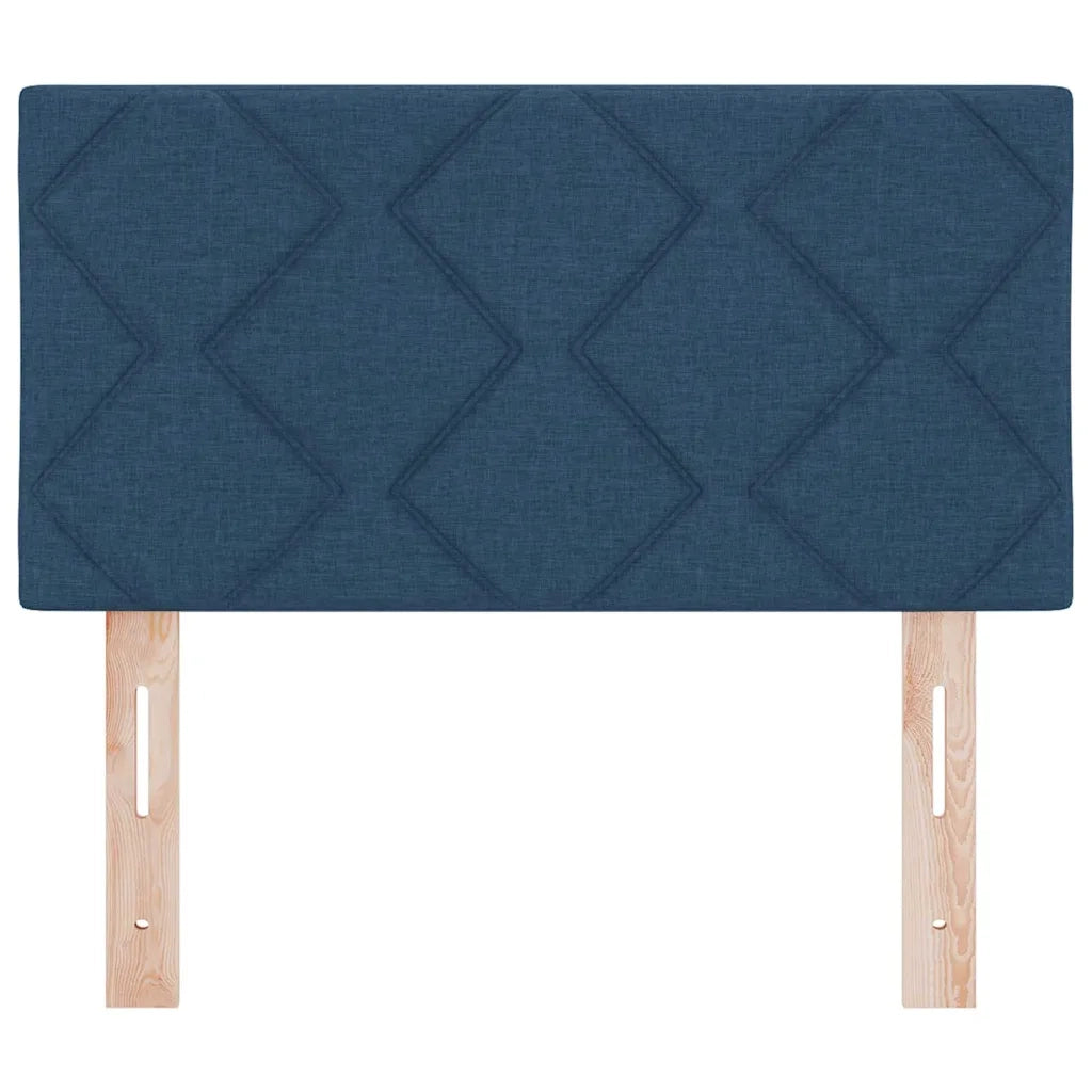 Testiera | Testata Blu 80 cm Tessuto