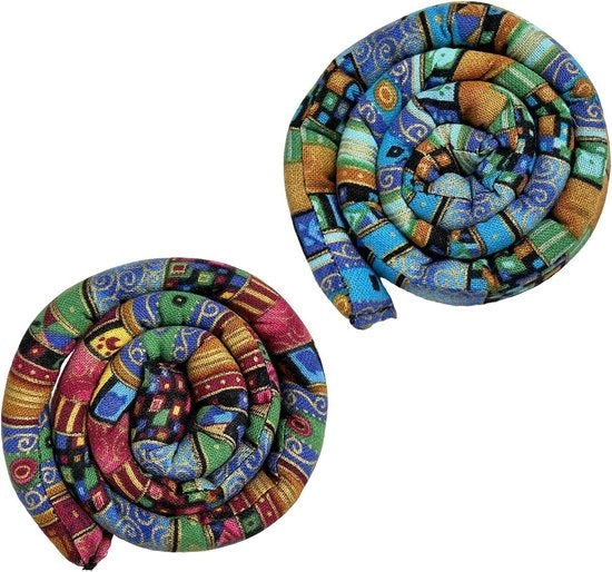 Elastico a spirale per dreadlocks, capelli spessi e ricci, accessori per signore e signore (2 pezzi)