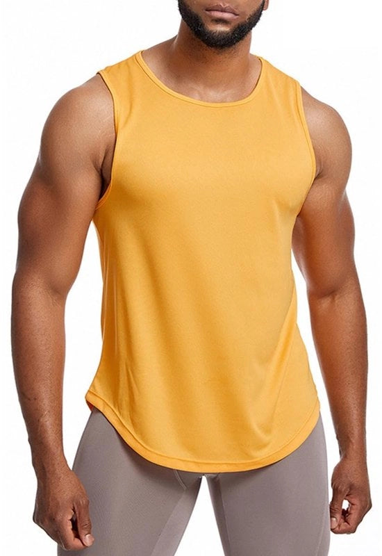 Maglia Sportiva Uomo Adattabile - Maglia di Comfort per Allenamento - Maglia di Fitness con Disegno Ergonomico - Maglia per Bodybuilding - Top di Allenamento con Tecnologia di Evaporazione Rapida