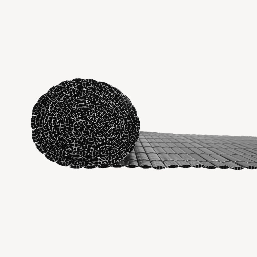 Tappeto Frangivista Cefalu in PVC Schermatura per Recinzione a Lamelle da 16 mm 150 x 400 cm - Antracite casa.pro