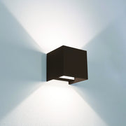 Century APPLIQUE BIDIREZIONALE QUADRATO A LED UP&DOWN+ 10 W-800 lm-3.000K/4.000K/6500K Col. Corten