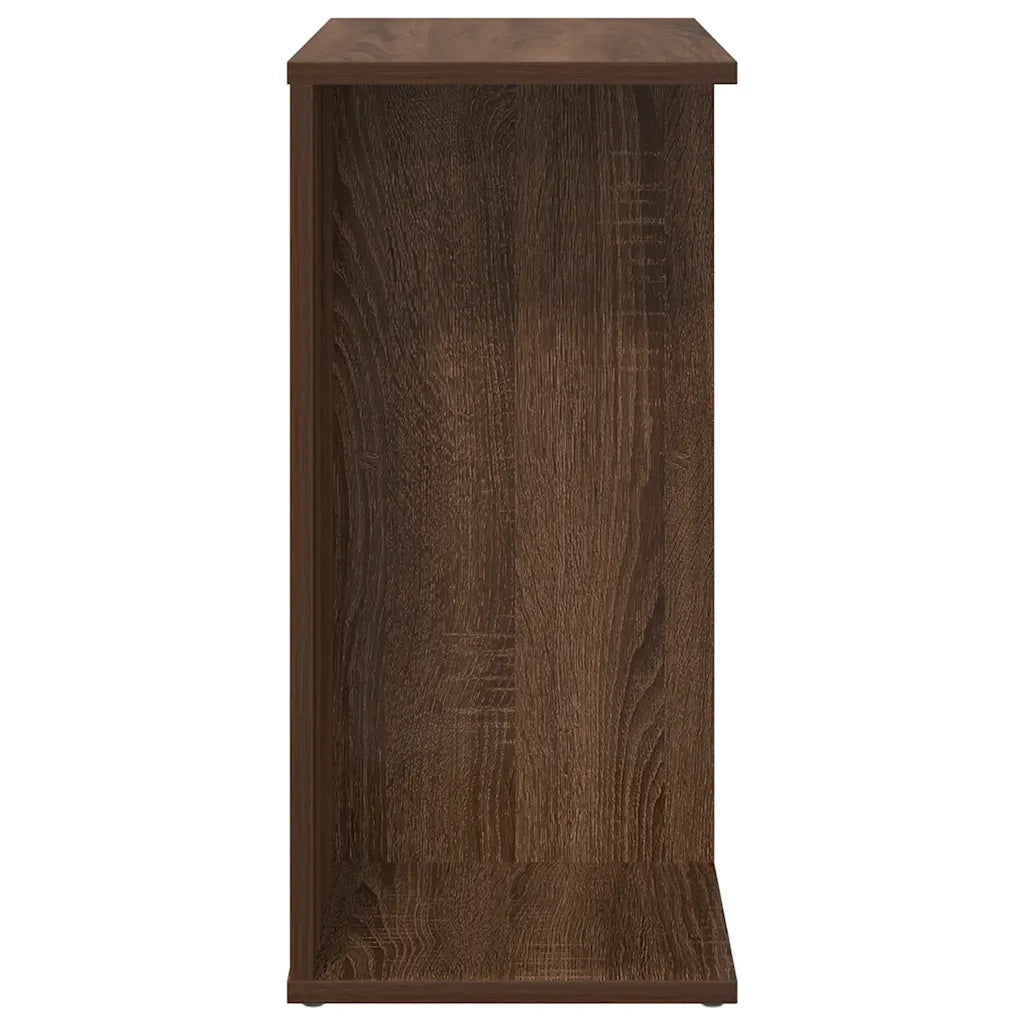 Comodino-Tavolino da notte Rovere Marrone 40,5x31x60 cm in Legno Multistrato