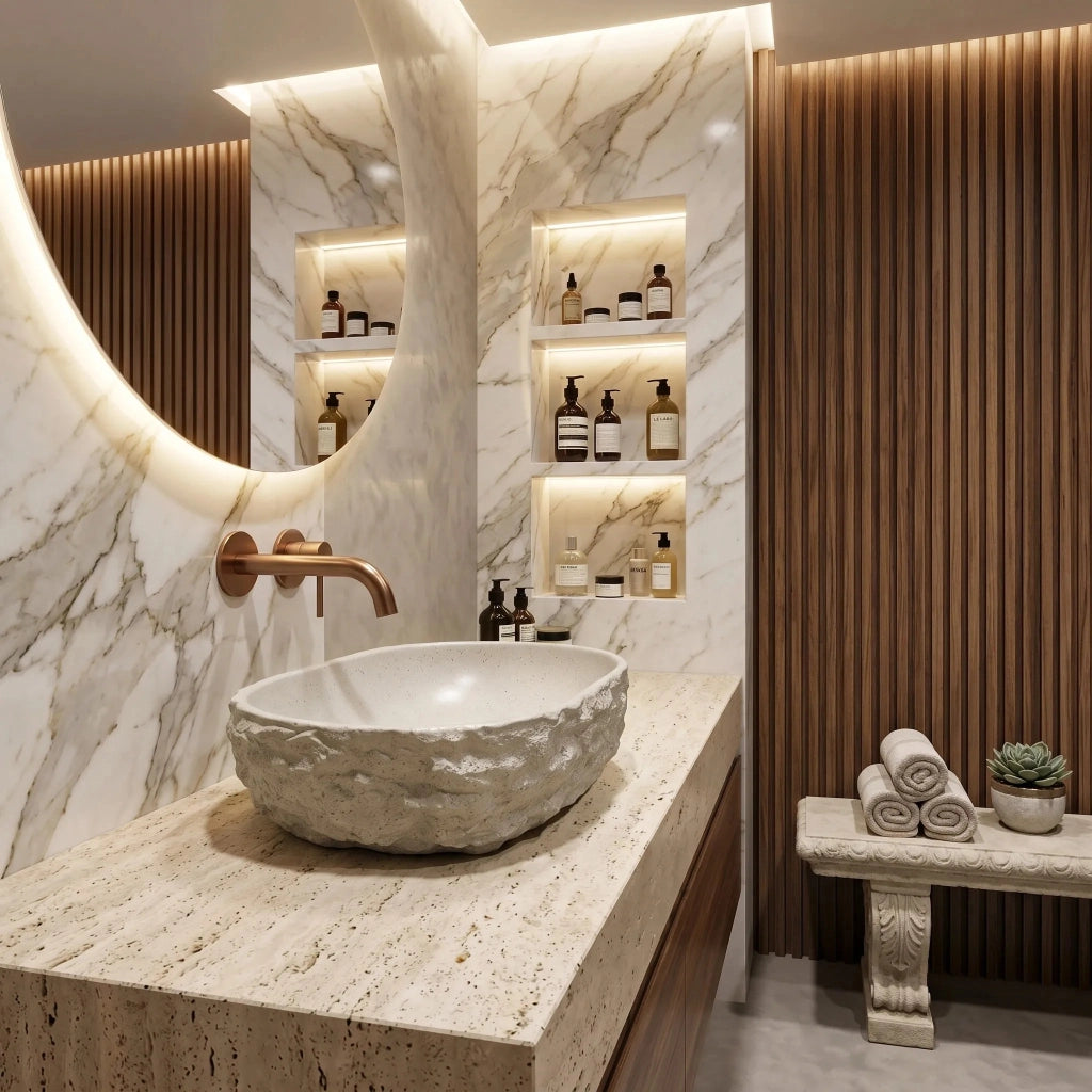 Lavabo Da Appoggio Rea Evora