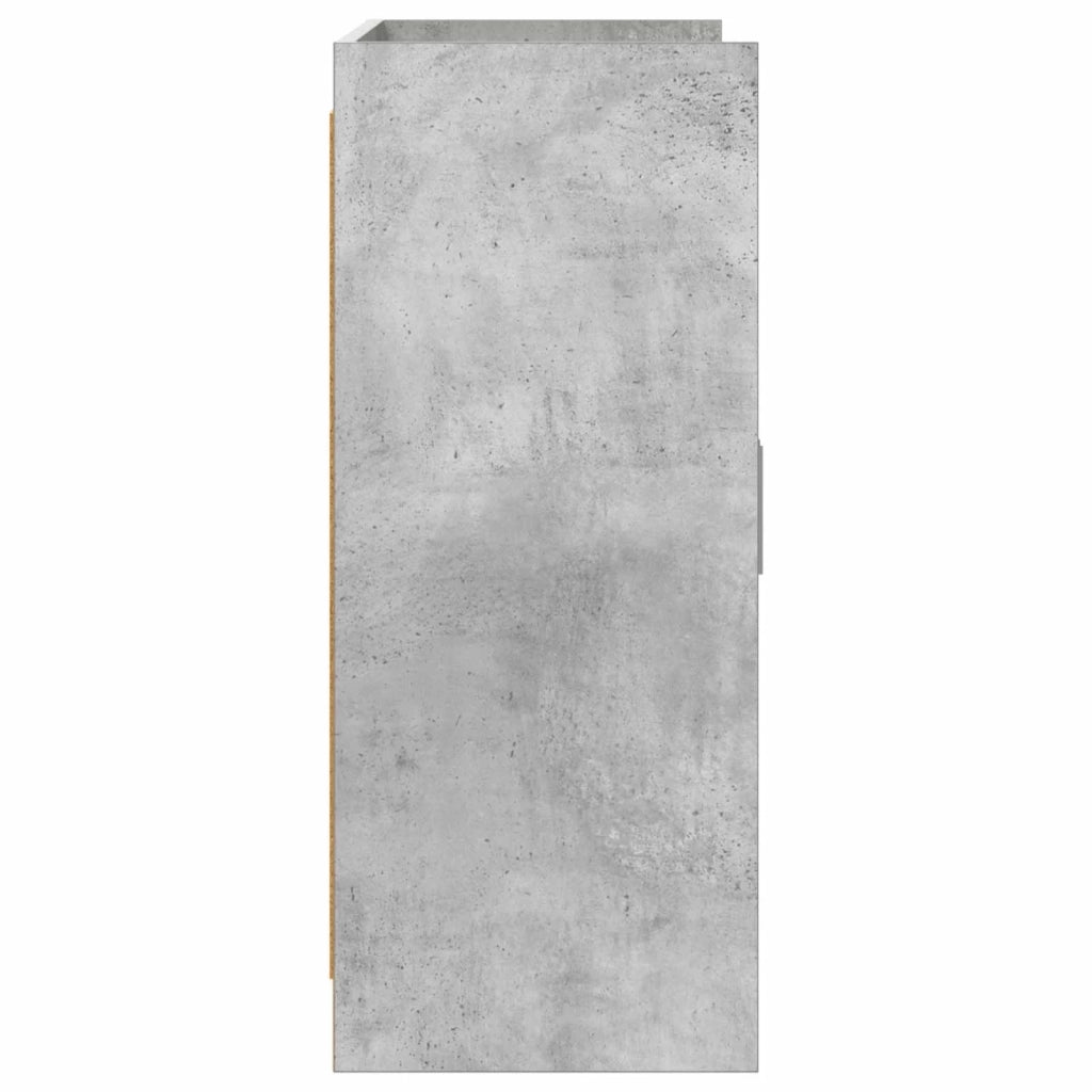 Credenza Grigio Cemento 98,5 x 33 x 80 cm Legno ingegnerizzato 8011126
