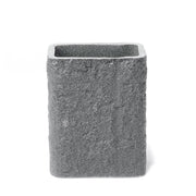 Portaspazzolini d’appoggio in resina e sabbia AR98 Gedy serie ARIES Grigio