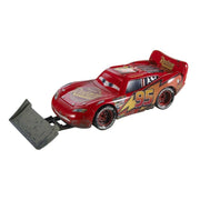 Veicolo in metallo Saetta McQueen con pala, Mattel, Eta 3+