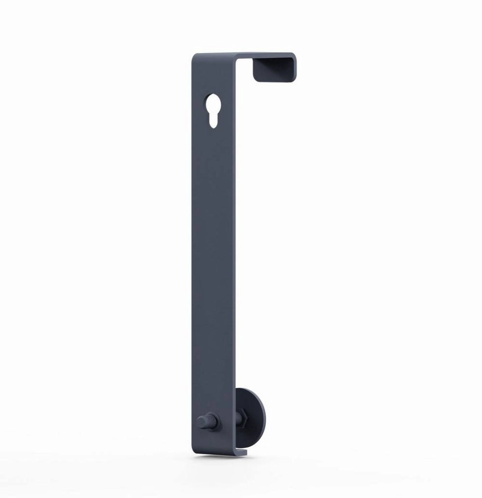Gancio per appendere una singola fioriera da balcone serie Coyotto