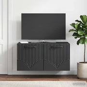 Mobile Porta TV da Muro Nero 59,5 x 41 x 30 cm 899016