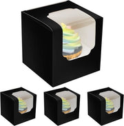 Scatole di Cupcake da Pop-up - Contenitori di Cupcake separati - 15 pezzi - 89 x 89 x 89 cm (15 dozzine + 15 pezzi di supporto 35 x 35 x 35 cm)