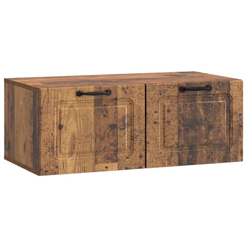 Mobile TV da Muro | Armadietto TV | Mobile Porta TV Legno antico 78,5 x 41 x 30 cm