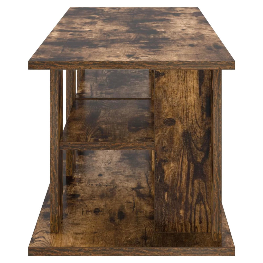 Supporto TV-Credenza per TV-Mobile TV Rovere fum¨¦ 96 x 35 x 33,5 cm