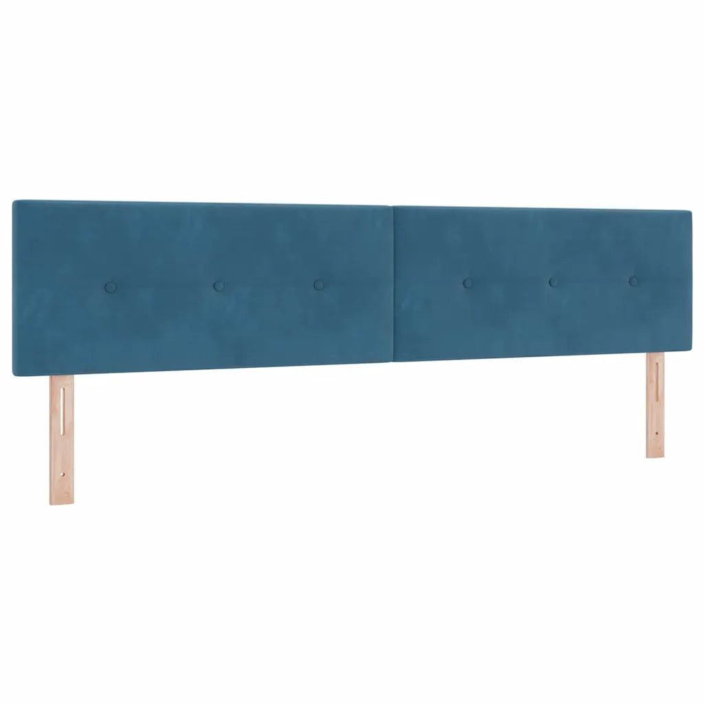 Testiera | Testata Blu Scuro 200 cm Velluto